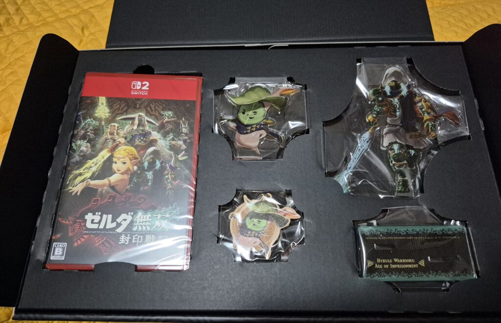 ゼルダ無双 封印戦記 TREASURE BOXの中身の写真