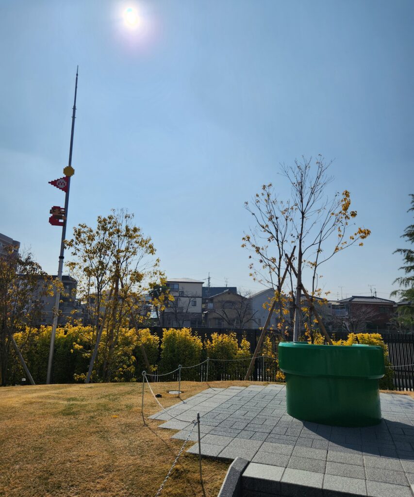 ニンテンドーミュージアム屋外の写真