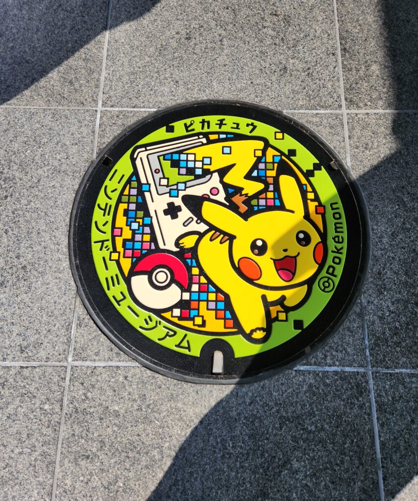 ニンテンドーミュージアムのポケふたの写真